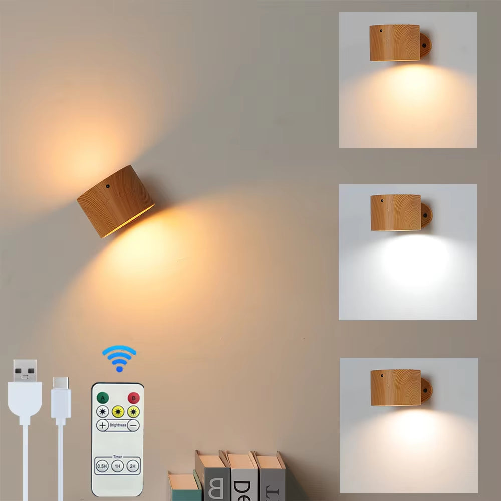 Brite Beem™ LED Rechargeable Wall Light/Sconce